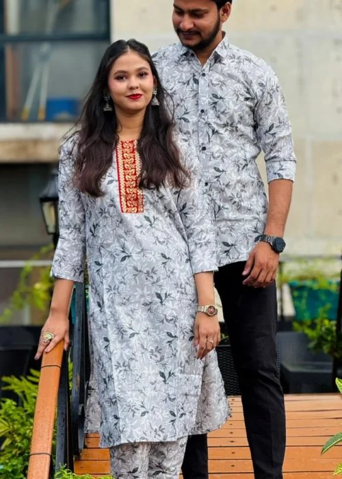 টুপিস এবং শার্ট কাপল সেট কোড-১০৩