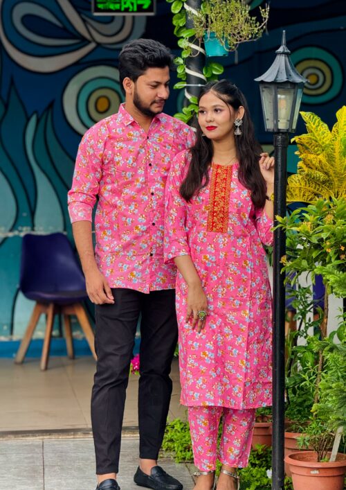 টুপিস এবং শার্ট কাপল সেট কোড-১০৭