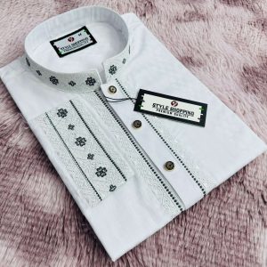 7.প্রিমিয়াম এমব্রয়ডারি ঈদ পাঞ্জাবি 🌙🔥