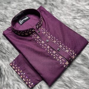 2.প্রিমিয়াম কট সুতা সিকোয়েন্স এমব্রয়ডারি কাজ করা🔥