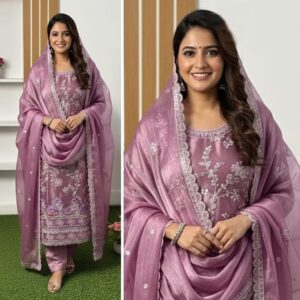 আনরেডি এম্বোডারি পার্টি ড্রেস কোডঃ513